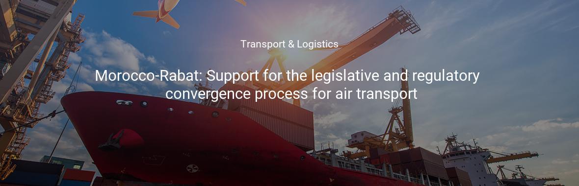 Morocco-Rabat: Support for the legislative and regulatory convergence process for air transport
