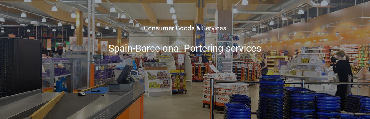 Spain-Barcelona: Portering services