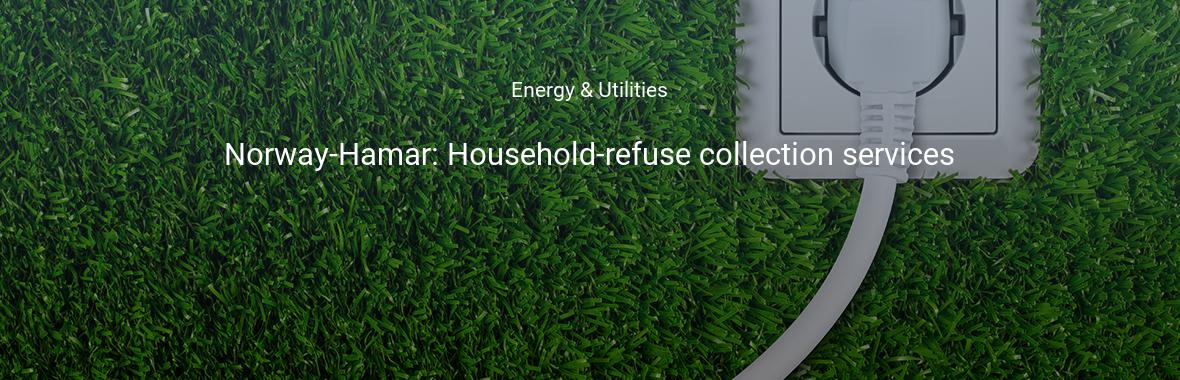 Norway-Hamar: Household-refuse collection services