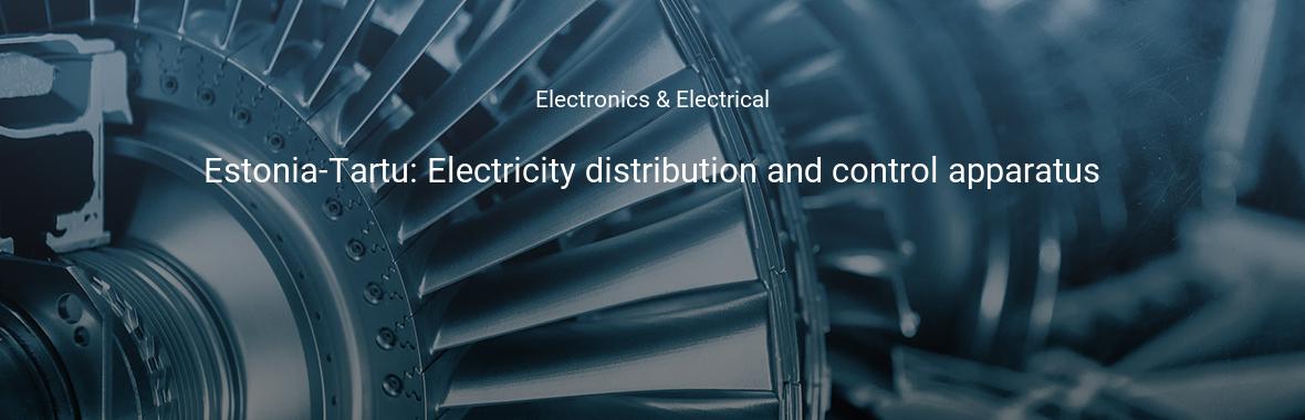 Estonia-Tartu: Electricity distribution and control apparatus