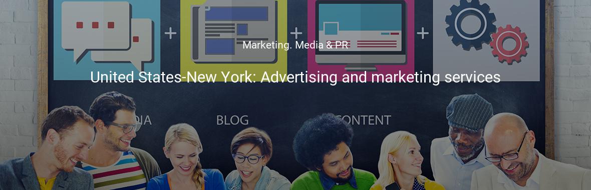 United States-New York: Advertising and marketing services