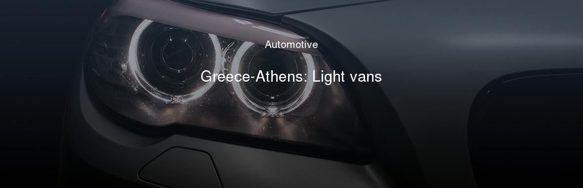 Greece-Athens: Light vans