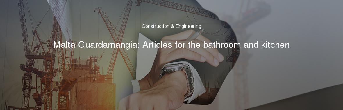 Malta-Guardamangia: Articles for the bathroom and kitchen