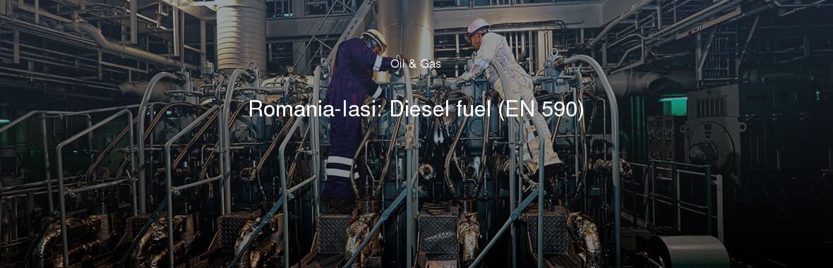 Romania-Iasi: Diesel fuel (EN 590)