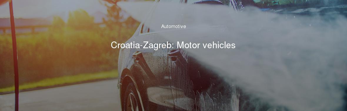 Croatia-Zagreb: Motor vehicles