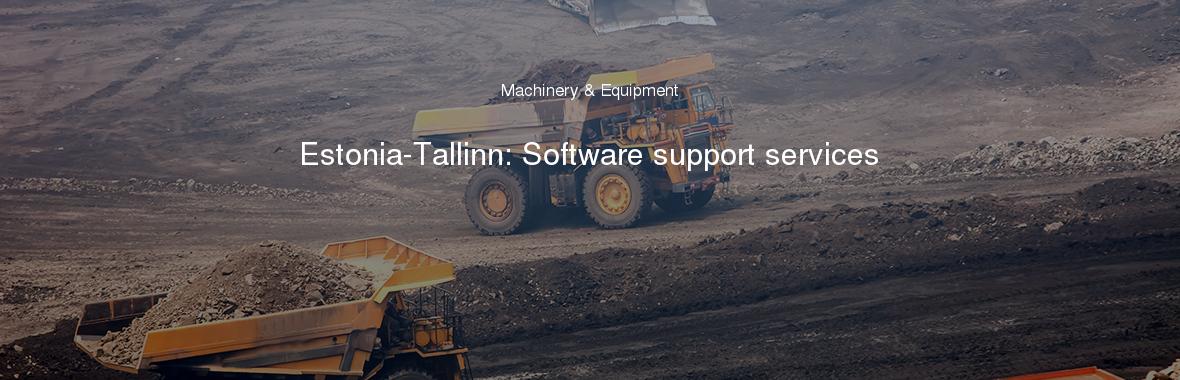 Estonia-Tallinn: Software support services