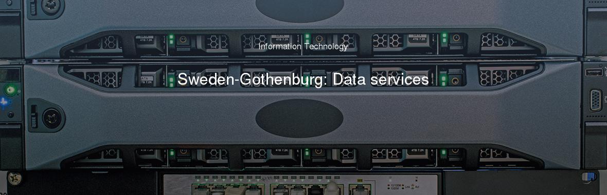 Sweden-Gothenburg: Data services