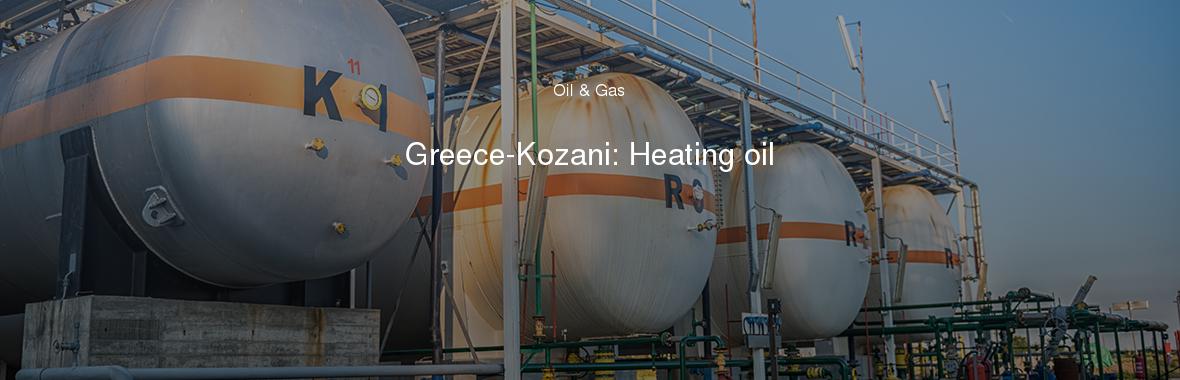 Greece-Kozani: Heating oil