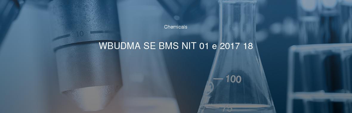 WBUDMA SE BMS NIT 01 e 2017 18