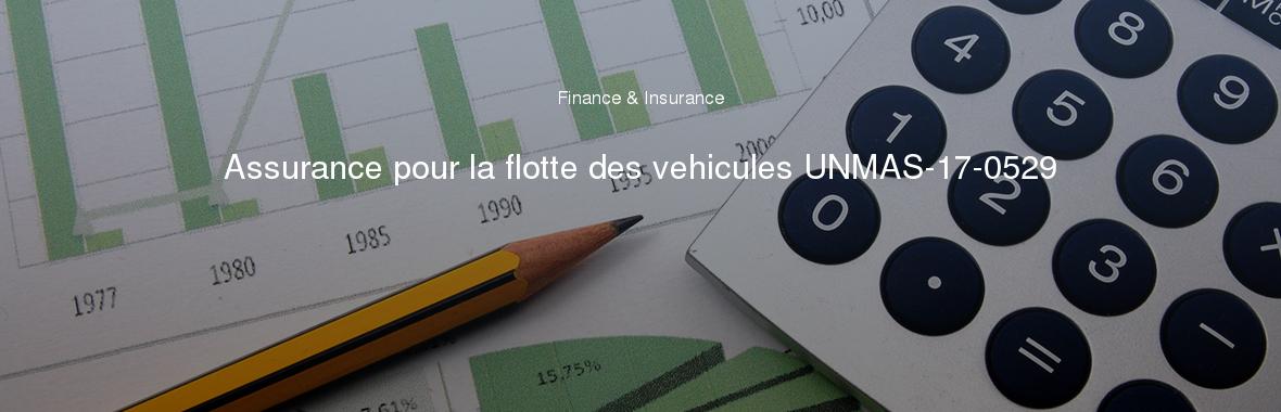 Assurance pour la flotte des vehicules UNMAS-17-0529