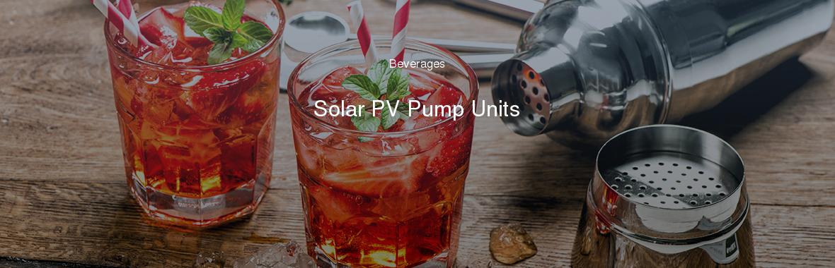 Solar PV Pump Units