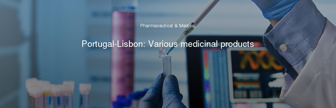 Portugal-Lisbon: Various medicinal products