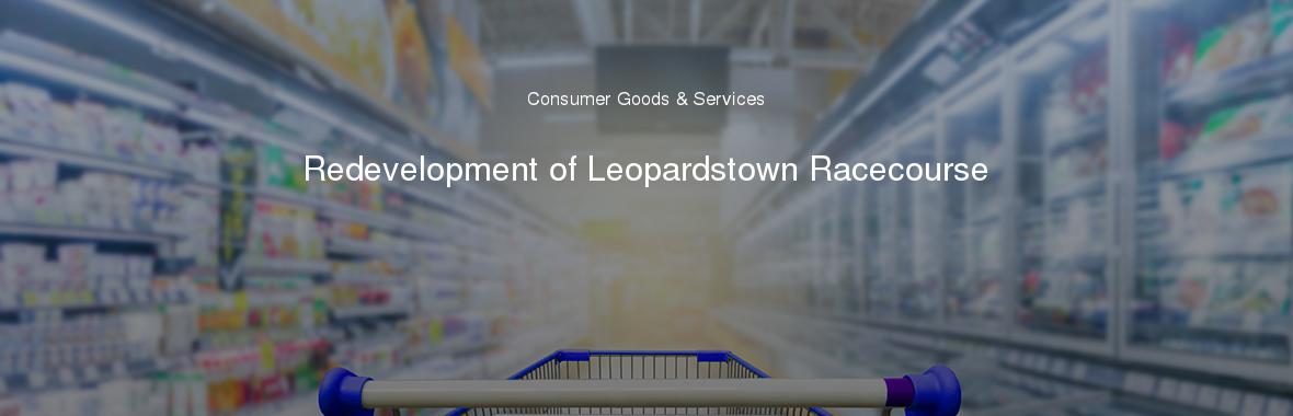 Redevelopment of Leopardstown Racecourse