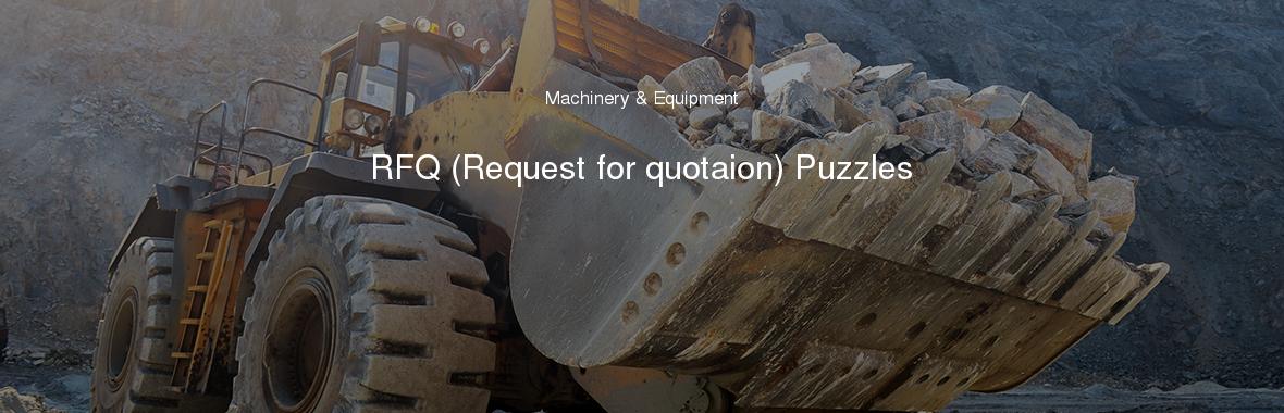 RFQ (Request for quotaion) Puzzles
