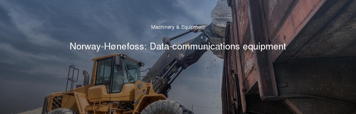 Norway-Hønefoss: Data-communications equipment