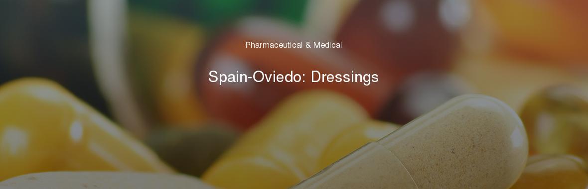 Spain-Oviedo: Dressings