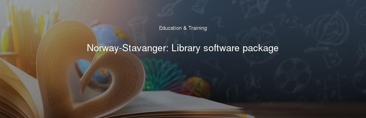 Norway-Stavanger: Library software package
