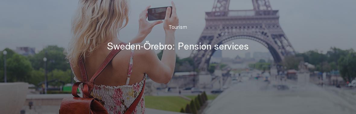 Sweden-Örebro: Pension services