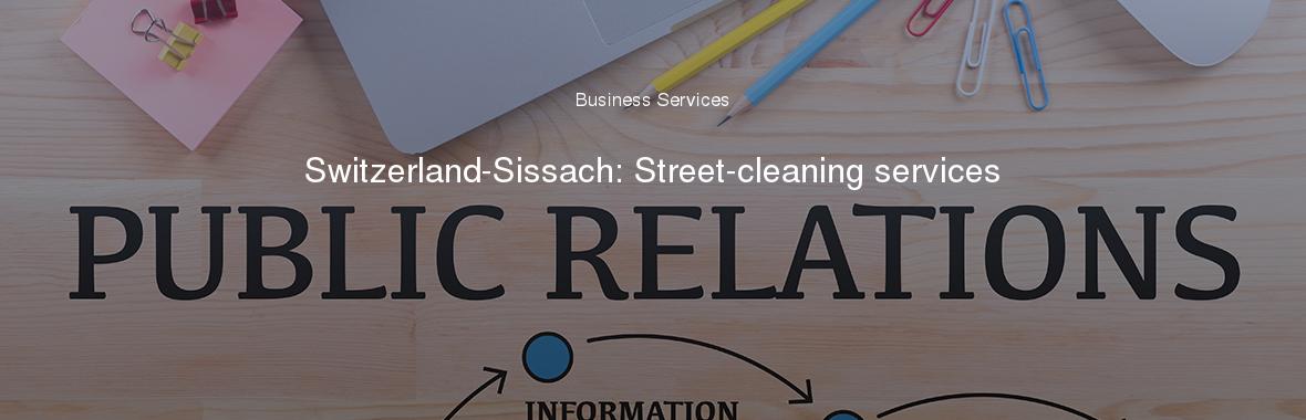 Switzerland-Sissach: Street-cleaning services