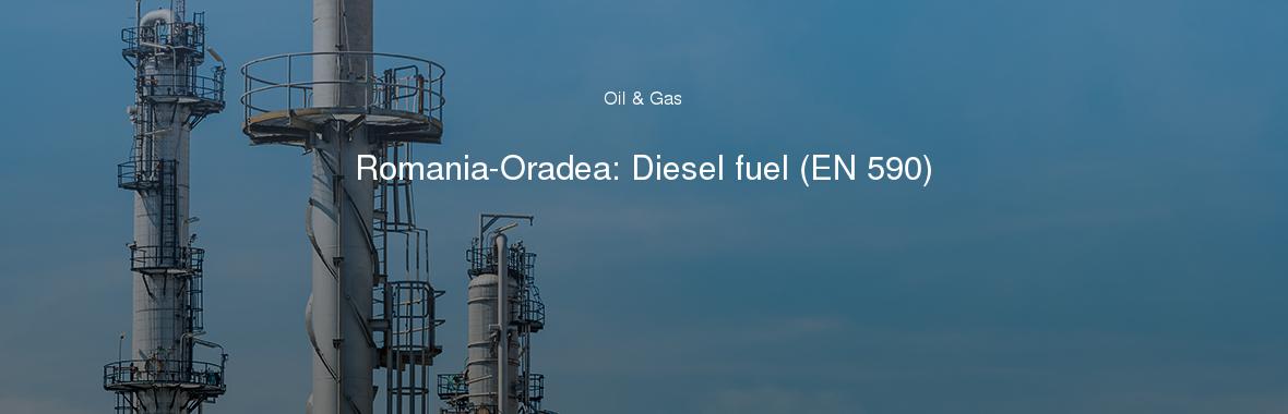 Romania-Oradea: Diesel fuel (EN 590)
