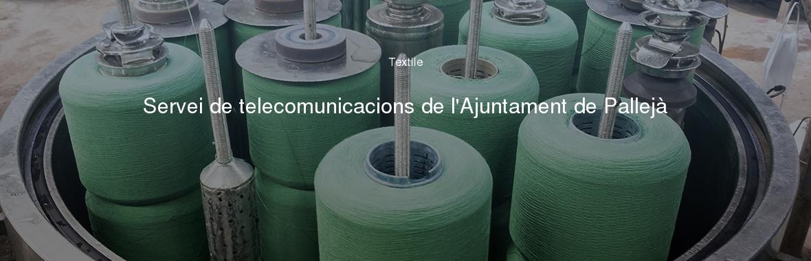 Servei de telecomunicacions de l'Ajuntament de Pallejà