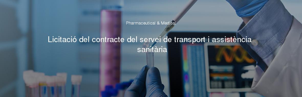 Licitació del contracte del servei de transport i assistència sanitària