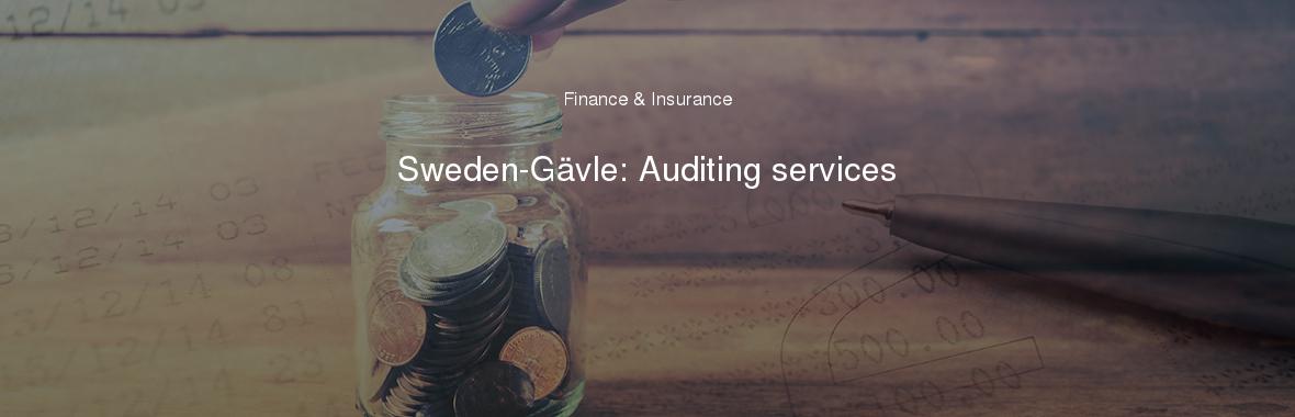 Sweden-Gävle: Auditing services