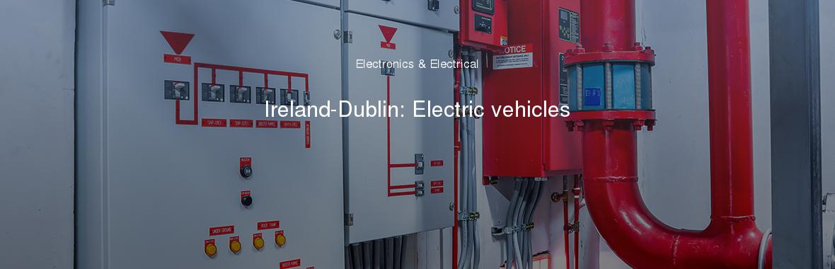 Ireland-Dublin: Electric vehicles